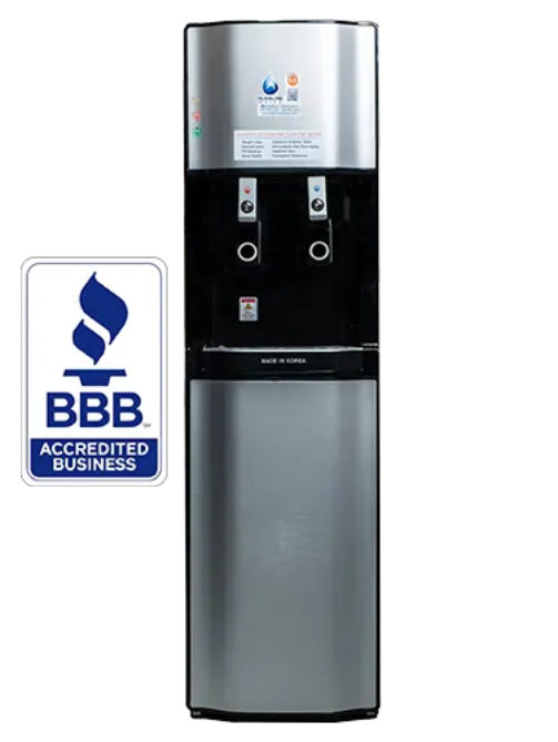 Freestanding-Alkaline-Water-System_Stainless-Steed-(White)-C